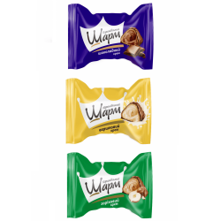 АССОРТИ Конфет "Королевский Шарм" ореховый, шоколадный и сливочный крем 1кг