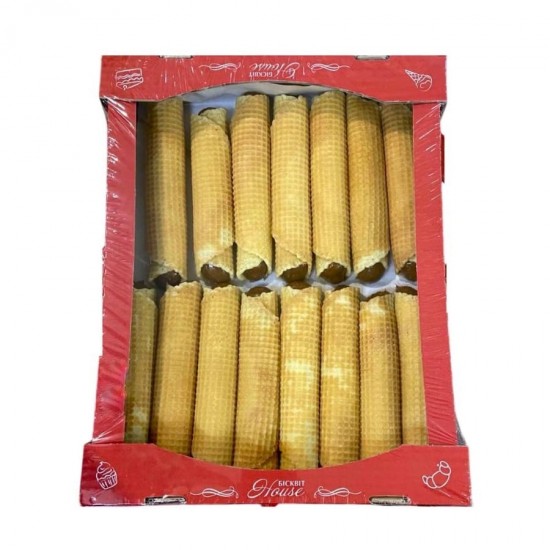 Трубочка "Домашняя" сгущенка 1,5кг Бисквит Хаус