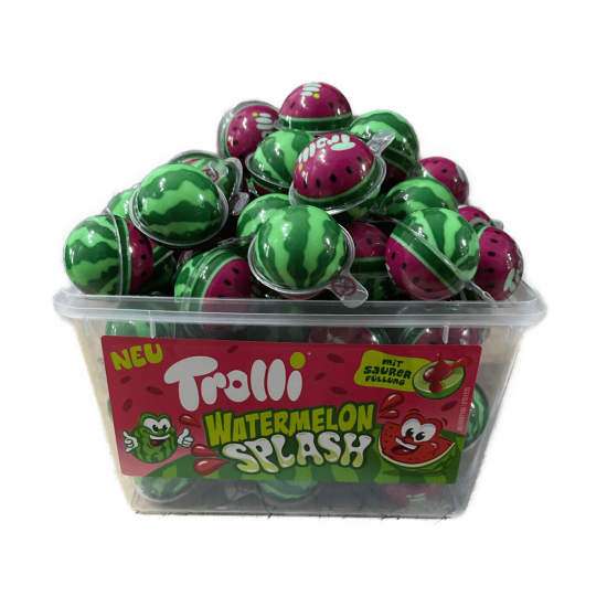 Фруктовый жевательный мармелад TM Trolli Watermelon Splash Арбуз 60шт