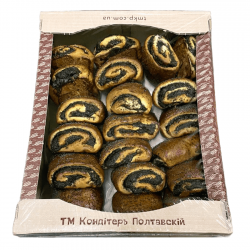 Сдоба "Булка с маком" 2кг Полтавська