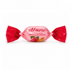 Конфеты "Almore" с миндалем и сублимированной малиной 1,5кг