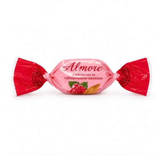 Конфеты "Almore" с миндалем и сублимированной малиной 1,5кг