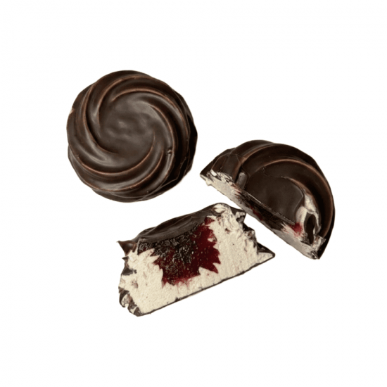 Зефир в кондитерской глазури с вишневым конфитюром 1,3кг Балу