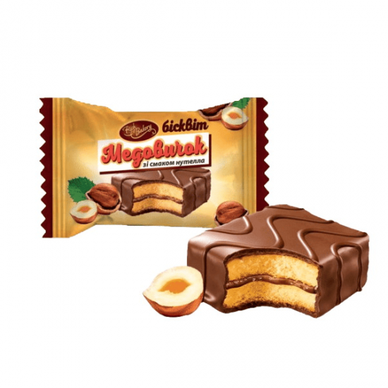 Бисквит "Медовичок" со вкусом нутеллы 1,2кг  