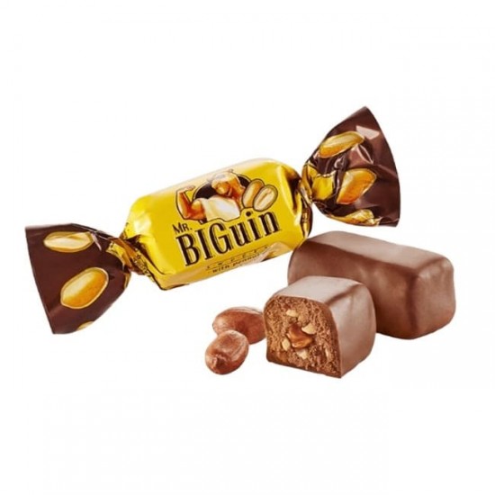 Конфеты "Mr.BIGuin" с арахисом 1кг  