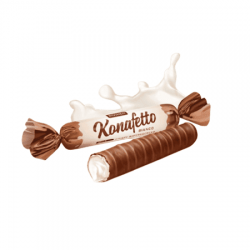  Вафельные трубочки "Konafetto" BLANC 1кг 