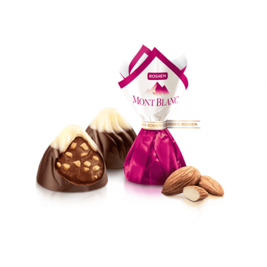 Конфеты "Mонблан" измельченным миндалем 1кг