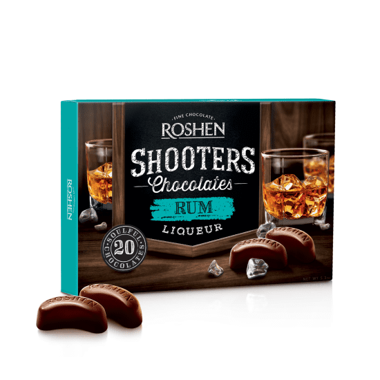 Конфеты Shooters с ромовым ликером 150г