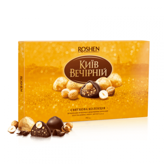 Цукерки Київ Вечірній Святкова колекція 352г
