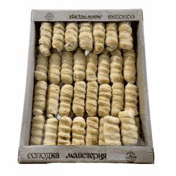 Трубочка с заварным кремом 1,4кг Солодка Майстерня 