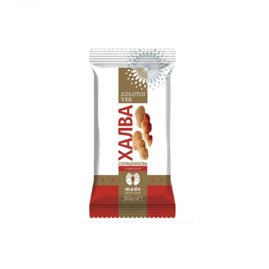 Халва Золотой Век з Арахісом 1,5кг