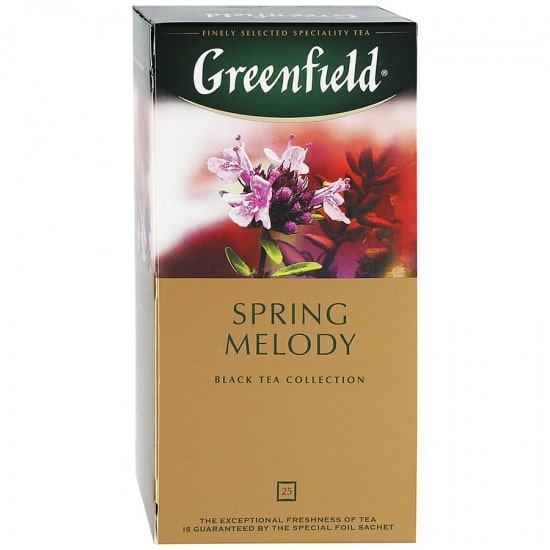 Гринфилд черный чай Spring Melody 25пак
