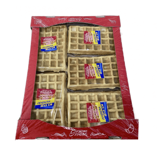 Вафли фасованные Бельгийские Бисквит Хаус 10шт