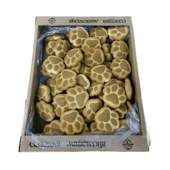 Печенье "Лапка" 1,8кг Солодка Майстерня