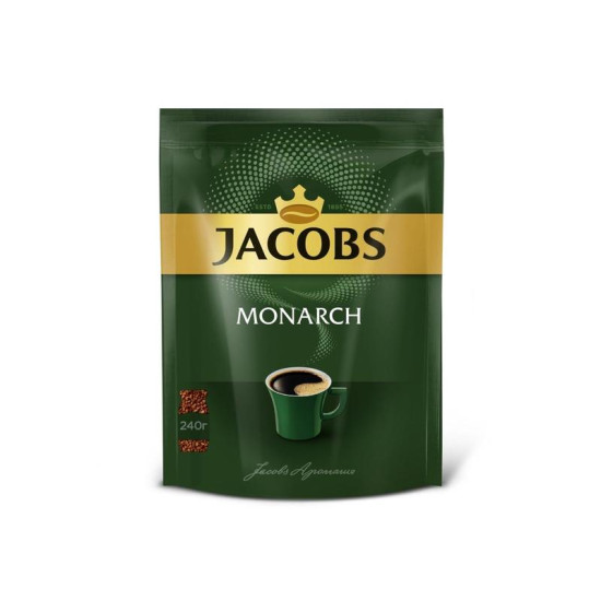 Кофе растворимый "Jacobs Monarch" 120г эконом пакет
