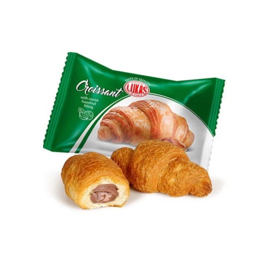 Круассанчик крем-шоколад-орех 45г*24шт 