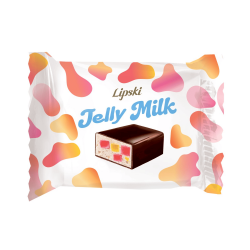 Цукерки глазуровані "Jelli Milk" 1,6кг