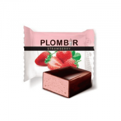 Конфеты "Пломбир" Клубника 1,5кг