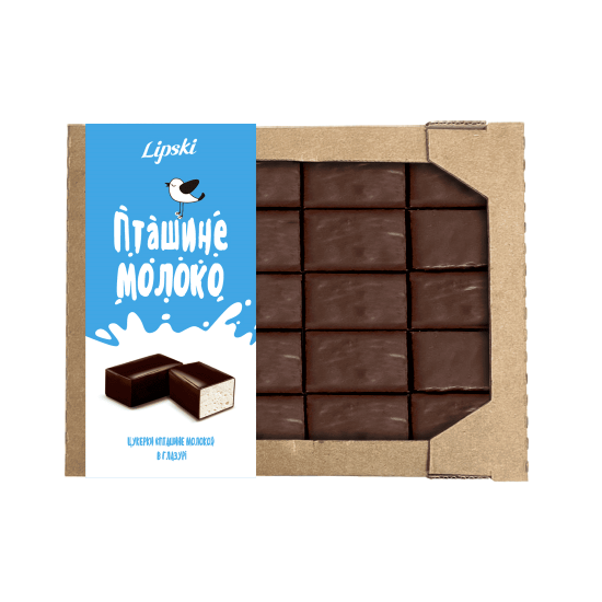 Конфеты "Птичье молоко" в глазури 260г  